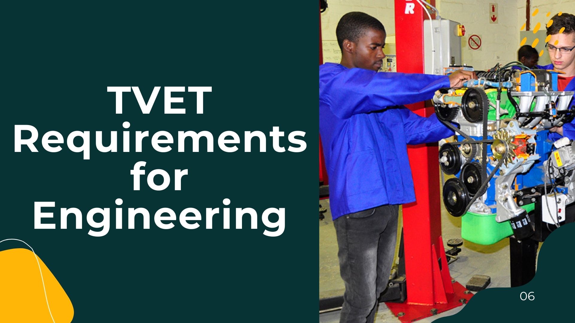CIVIL ENGINEERING TVET REQUIREMENTS visual data 5