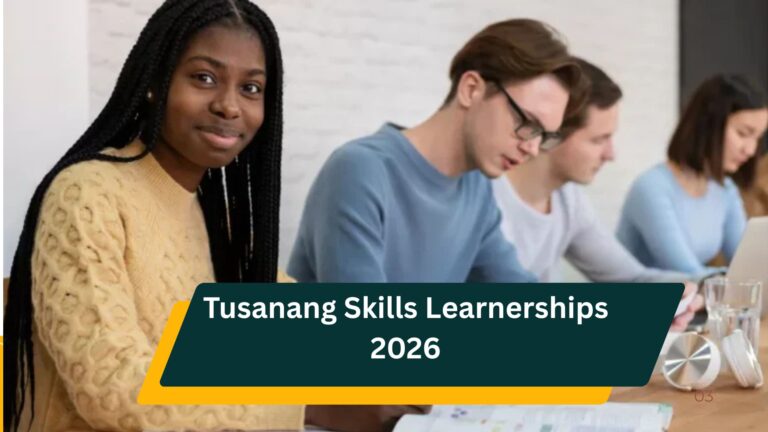 Tusanang Skills Learnerships 2026