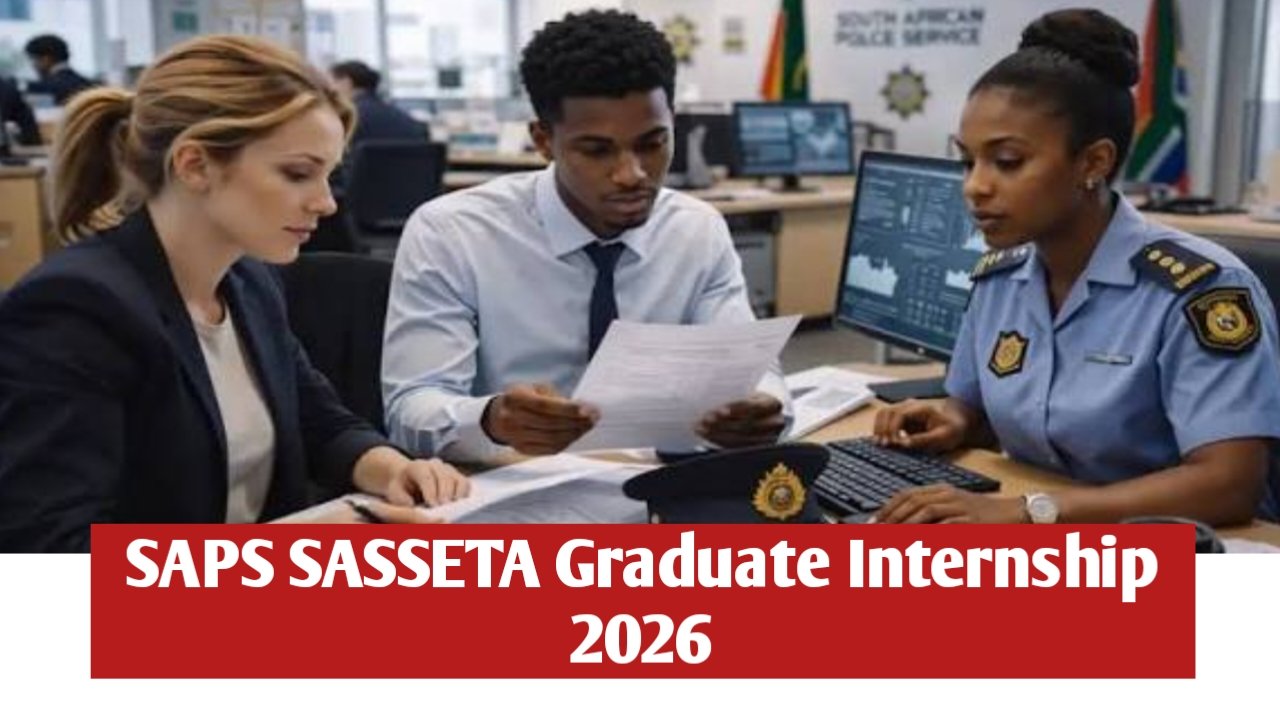 SAPS SASSETA Graduate Internship 2026